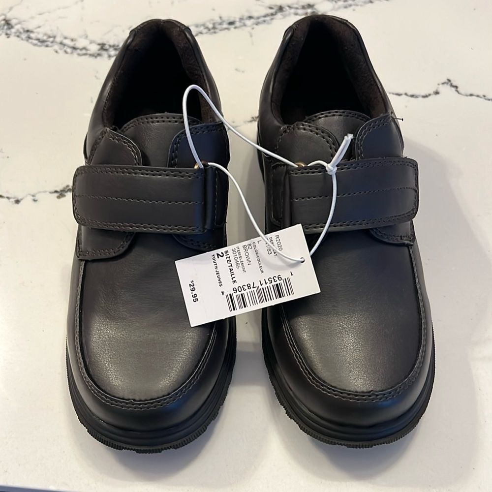 Brown Boys Dress Shoes